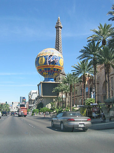 Foto Las Vegas aus dem Auto