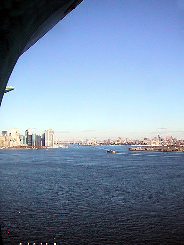 Blick auf New York Foto 
