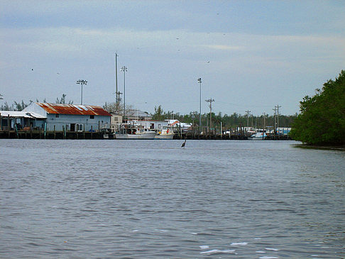 Blick auf Wasser