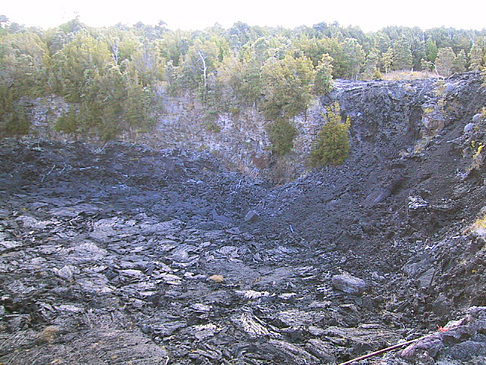 Erstarrte Lava