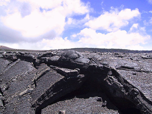 Foto Erstarrte Lava