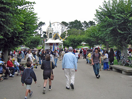 Foto Golden Gate Park mit Botanischen Garten