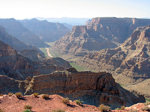 Per Hubschrauber im Grand Canyon Foto 