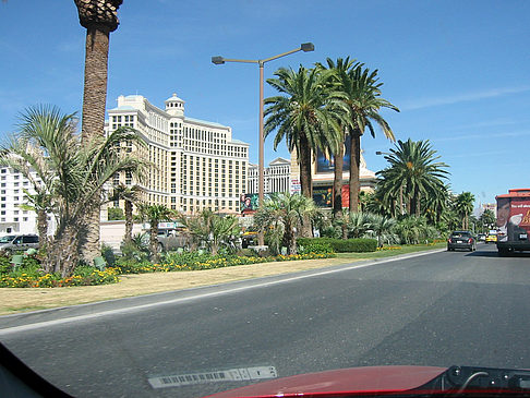 Foto Las Vegas aus dem Auto