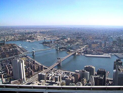 Foto Blick über New York