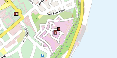 Stadtmauern von Québec Quebec Stadtplan